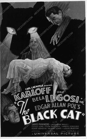 Boris Karloff film The Black Cat 8856a-35