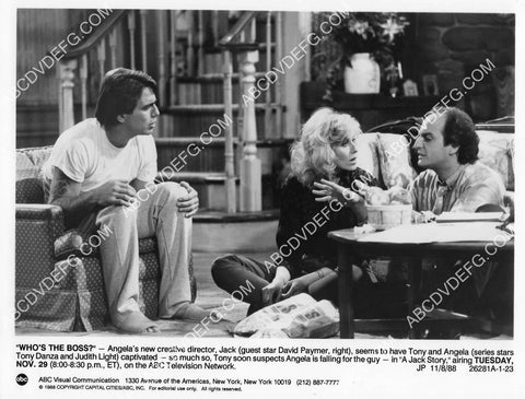 Tony Danza Judith Light David Paymer TV Who's the Boss 8B11-059