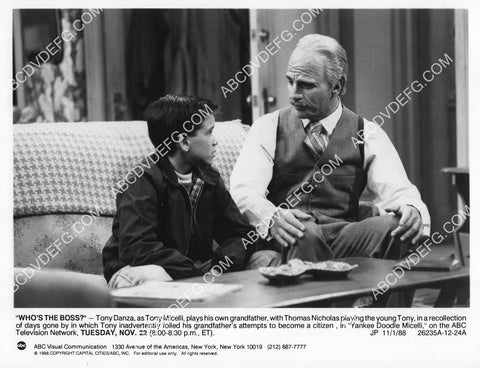 Thomas Nicholas Tony Danza TV Who's the Boss 8B11-061