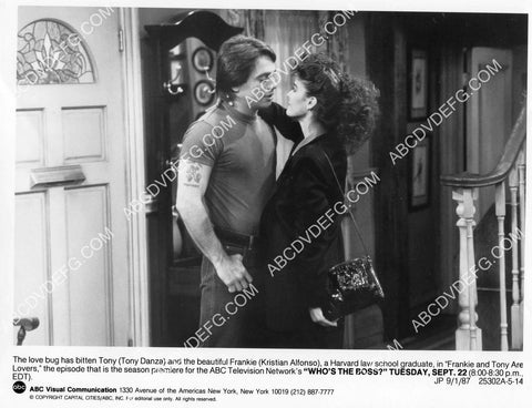 Tony Danza Kristian Alfonso TV Who's the Boss 8B11-066