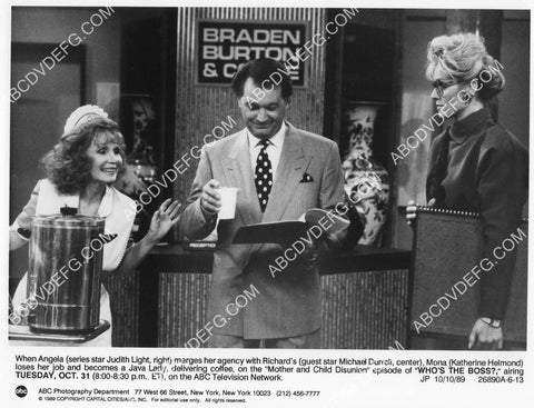 Katherine Helmond Michael Durrell Judith Light TV Who's the Boss 8B11-080