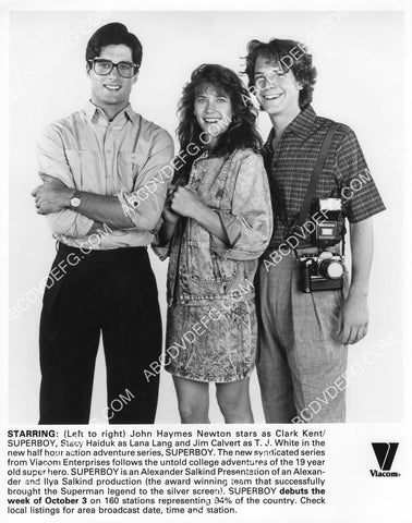 Jim Clavert John Newton Stacy Haiduk TV Superboy 8B11-105