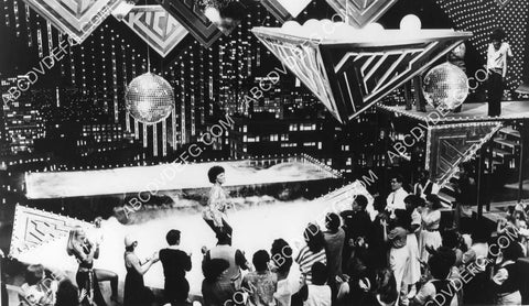 unknown TVM dance and musical sequence on stage w Kicks sign 8B11-227