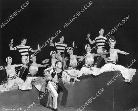 Alex Romero and his dance team film Meet Me on Broadway 8B11-330