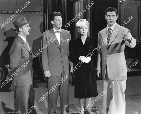 Allen Jenkins Fred Brady Marjorie Reynolds Loren Tindall film Meet Me on Broadway 8B11-352