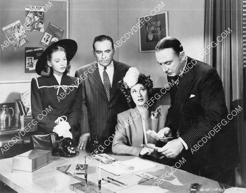 Jane Frazee Tim Ryan Joan Davis Robert Emmett Keane film Kansas City Kitty 8B11-474