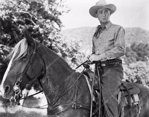 cowboy star Monte Hale portrait 8b03-103