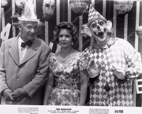 Gloria Jean El Brendel and clown film The Madcaps 8b03-301