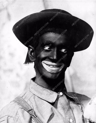 Al Jolson portrait in blackface 8b03-321