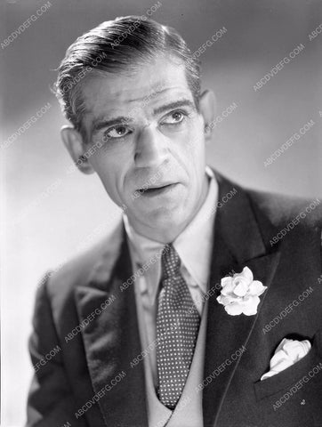 Boris Karloff portrait 8b03-386