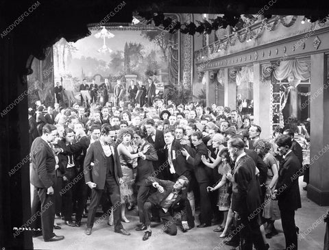 Mary Pickford cast crew sets silent film Little Annie Rooney 8b03-523
