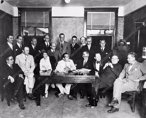 Louis B. Mayer and many others form Academy of Motion Pictures 8b03-779