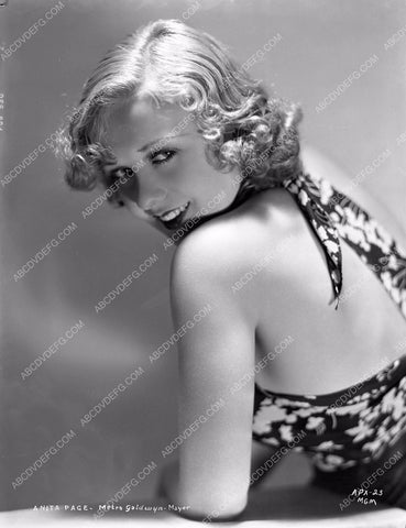 Anita Page silent film star 8b4-204