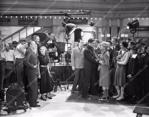 Mary Pickford Jesse Lasky visit set One Rainy Afternoon 8b4-368