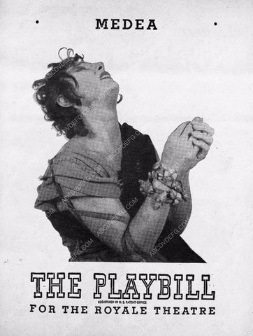 Playbill Royale Theatre live stage play Medea 8b4-494