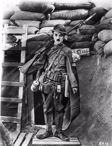 Charlie Chaplin film Shoulder Arms 8b4-822