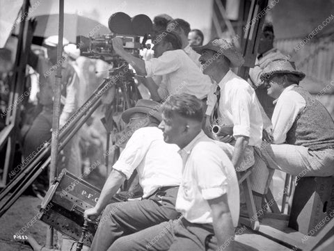 William Beaudine directing Mary Pickford and others silent film Sparrows 8b4-879