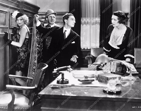 Thelma Todd Jimmy Durante Buster Keaton film Speak Easily 8b5-075