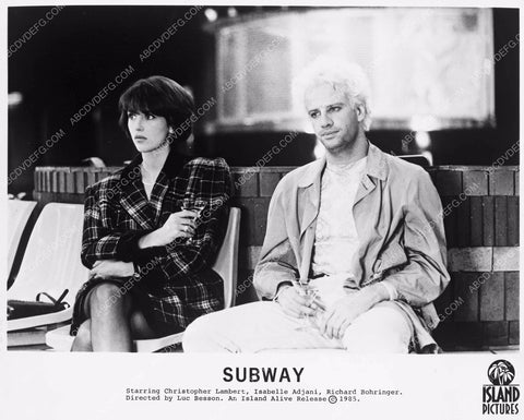 Christopher Lambert Isabelle Adjani film Subway 8b5-188