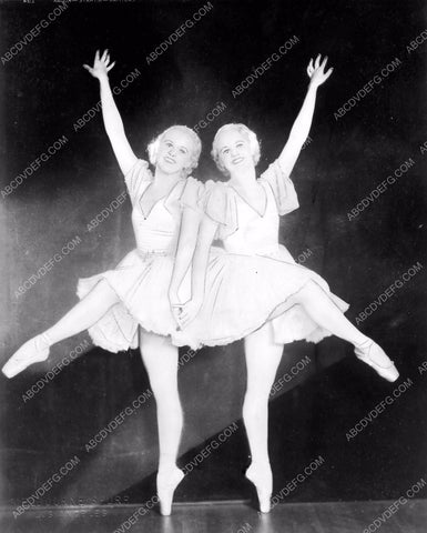 ballet Ernest Belcher Dancers twins Betty Mae & Beverly Crane 8b6-008