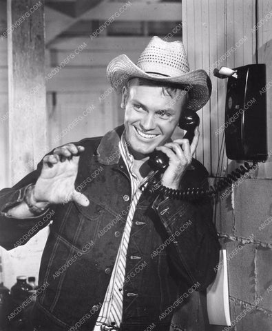Tab Hunter on the telephone film The Pleasure of His Company 8b6-151