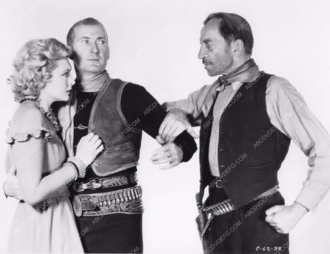 Tim McCoy Joyce Compton western film Fighting for Justice 8b6-209