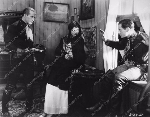 Tim McCoy Joan Crawford western film Law of the Range 8b6-212