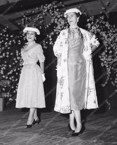 ladies model new fashions amongst the cherry blossoms 8b6-343