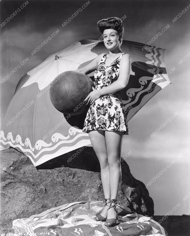 Ann Savage cheesecake pinup in swimsuit 8b6-561