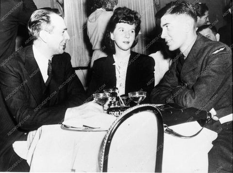 candid Raymond Massey wife and son at The Stork Club nightclub 9057-14