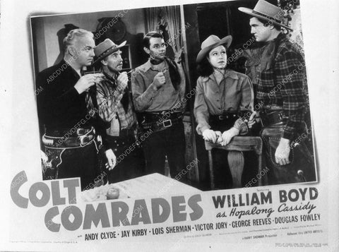 William Boyd Lois Sherman George Reeves film Colt Comrades 9102-03
