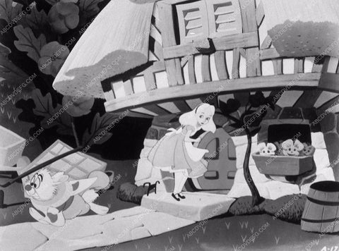 ad slick Alice In Wonderland cartoon 9412-29