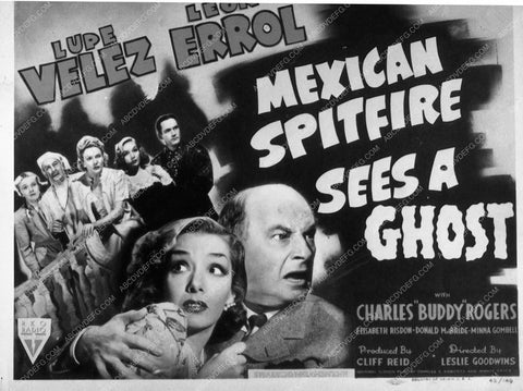 Lupe Velez Leon Errol film Mexican Spitfire Sees a Ghost 9660-29