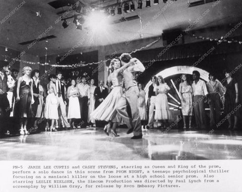 Casey Stevens and cast classic horror film Prom Night 9778-15