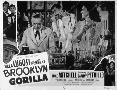 ad still Bela Lugosi Duke Mitchell Brooklyn Gorilla 9900-06