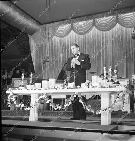 1940 Oscars David O. Selznick Academy Awards aa1940-11</br>Los Angeles Newspaper press pit reprints from original 4x5 negatives for Academy Awards.