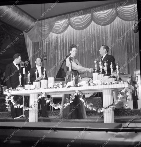 1940 Oscars Darryl F. Zanuck and on stage Academy Awards aa1940-15</br>Los Angeles Newspaper press pit reprints from original 4x5 negatives for Academy Awards.