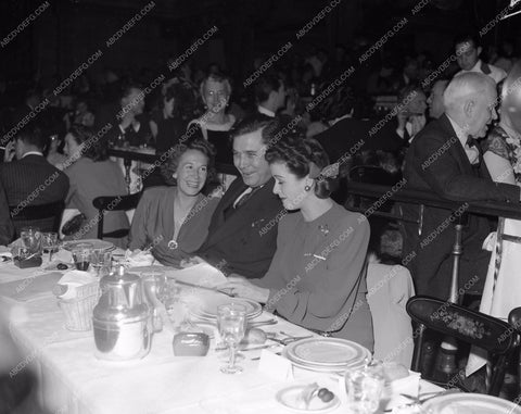 1941 Oscars Dorothy Lamour? At dinner table Academy Awards aa1941-10</br>Los Angeles Newspaper press pit reprints from original 4x5 negatives for Academy Awards.