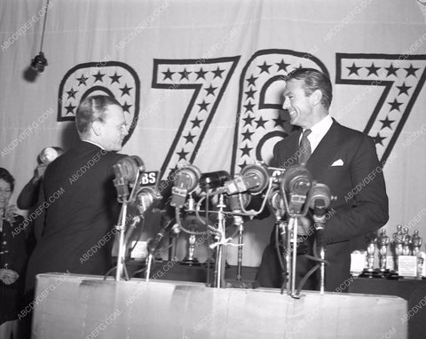 1942 Oscars James Cagney Gary Cooper on stage Academy Awards aa1942-26