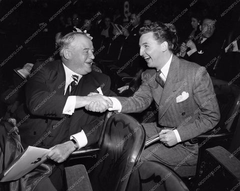 1943 Oscars Sydney Greenstreet Eddie Bracken Academy Awards aa1943-18</br>Los Angeles Newspaper press pit reprints from original 4x5 negatives for Academy Awards.