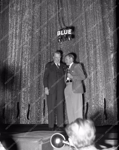 1944 Oscars Charles Coburn Barry Fitzgerald Academy Awards aa1944-05</br>Los Angeles Newspaper press pit reprints from original 4x5 negatives for Academy Awards.