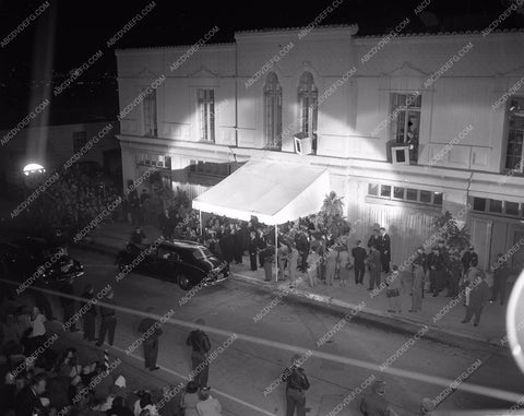 1950 Oscars historic Los Angeles Pantages Theatre Academy Awards aa1949-122</br>Los Angeles Newspaper press pit reprints from original 4x5 negatives for Academy Awards.