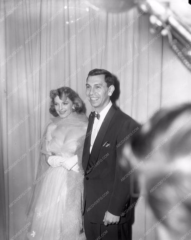 1949 Oscars Jack Webb Julie London at Academy Awards aa1949-33</br>Los Angeles Newspaper press pit reprints from original 4x5 negatives for Academy Awards.