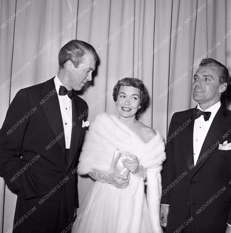 1949 Oscars James Stewart Jane Wyman Academy Awards aa1949-69</br>Los Angeles Newspaper press pit reprints from original 4x5 negatives for Academy Awards.