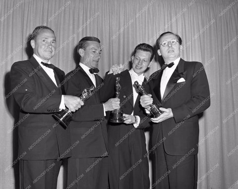 1951 Oscars Johnny Mercer Donald O'Connor others Academy Awards aa1951-04</br>Los Angeles Newspaper press pit reprints from original 4x5 negatives for Academy Awards.