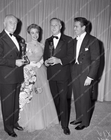 1951 Oscars Marge & Gower Champion Academy Awards aa1951-12</br>Los Angeles Newspaper press pit reprints from original 4x5 negatives for Academy Awards.