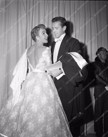 1954 Oscars Marge & Gower Champion Academy Awards aa1954-37</br>Los Angeles Newspaper press pit reprints from original 4x5 negatives for Academy Awards.