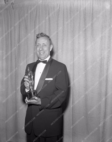 1955 Oscars please help me out Academy Awards aa1955-27</br>Los Angeles Newspaper press pit reprints from original 4x5 negatives for Academy Awards.