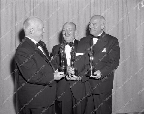 1955 Oscars please help me out Academy Awards aa1955-46</br>Los Angeles Newspaper press pit reprints from original 4x5 negatives for Academy Awards.