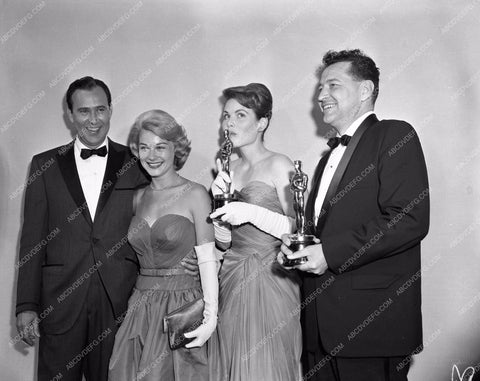 1959 Oscars Hope Lange Carl Reiner short subjects Academy Awards aa1959-01</br>Los Angeles Newspaper press pit reprints from original 4x5 negatives for Academy Awards.